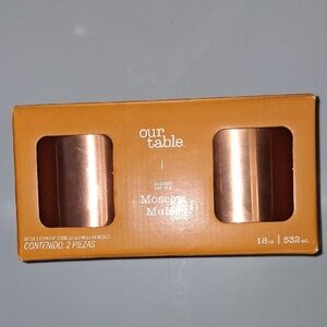 Bed Bath & Beyond Copper Moscow Mule Mugs